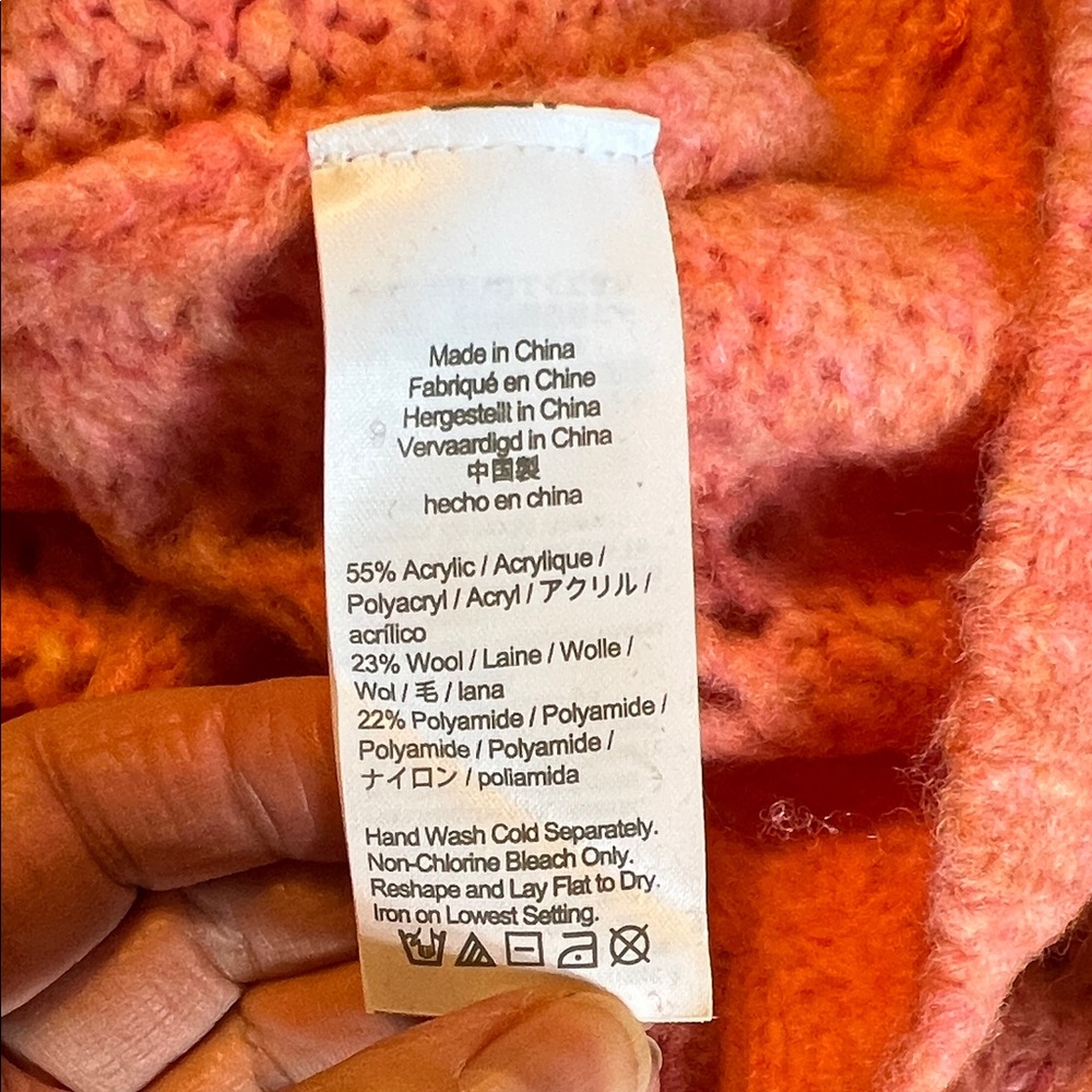 J. Crew Coral Crew Neck Sweater - Picture 6 of 6